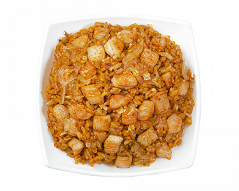 Рис с цыпленком в китайском соусе Wok L