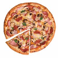 Пицца с беконом и балыком 40 см