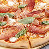 Фото к позиции меню Пицца с пармской ветчиной и сливочным сыром (28 см)