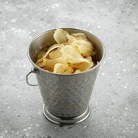 Домашние картофельные чипсы с солью