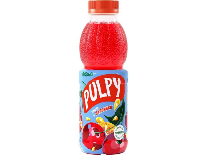 Напиток Добрый Pulpy Яблоко, черноплодная рябина, вишня