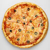 Фото к позиции меню Пицца с лососем