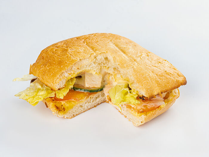 Сэндвич Цыплёнок и плавленный сыр