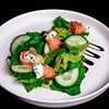 Фото к позиции меню Зеленый салат с лососем