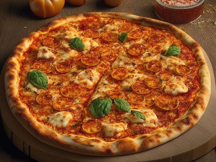 Комбо Пицца классическая и детокс-напиток Ягодный заряд