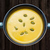 Фото к позиции меню Сливочный крем-суп из тыквы