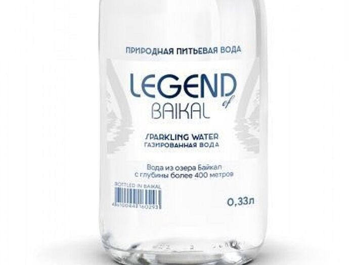 Вода - Legend of Baikal газированная