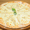 Фото к позиции меню Пицца с сыром и карамельной грушей