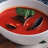 Фото к позиции меню Тёплый томатный суп