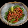 Фото к позиции меню Тайский теплый салат с говядиной