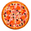 Фото к позиции меню Пицца Мясной Пир 40см тонкая