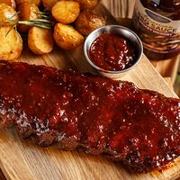 Ребра BBQ в соусе Jack Daniels