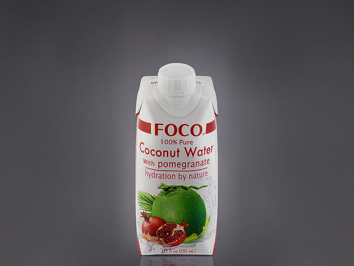 Кокосовая вода с соком граната Foco 0,33