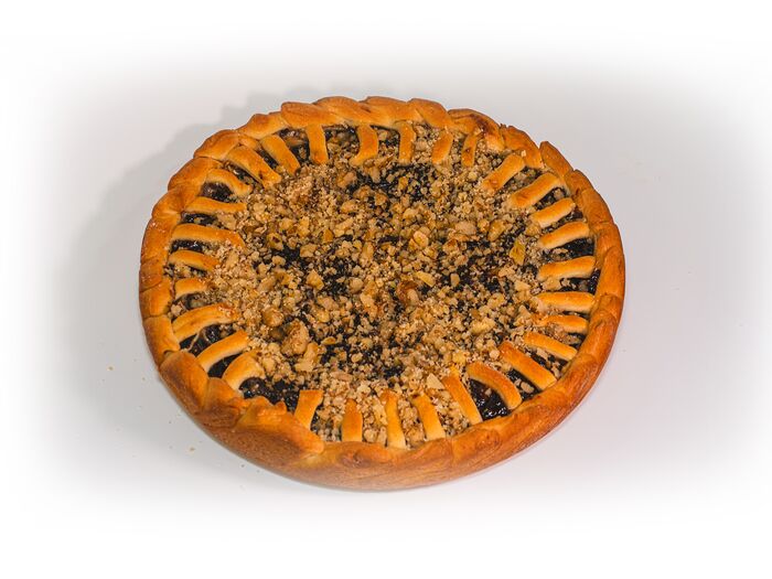 Пирог со вкусом карамели и грецкого ореха