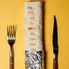 Фото к позиции меню Классическая шаурма с колбаской и соусом карри