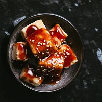 Тофу фри с кунжутом vegan