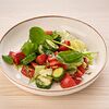 Фото к позиции меню Салат из свежих овощей с ароматным маслом