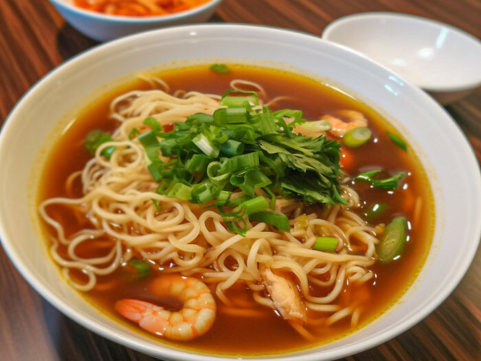 Prawn manchow soup