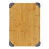 Фото к позиции меню Satoshi доска разделочная бамбук, силикон, 35х25х1,5см