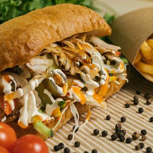 Doner 63 и картофель фри