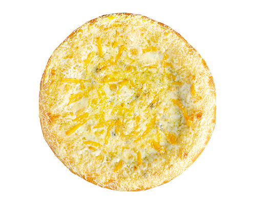 Четыре сыра на пышном тесте 25 см