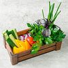 Фото к позиции меню Разнообразные свежие овощи и зелень