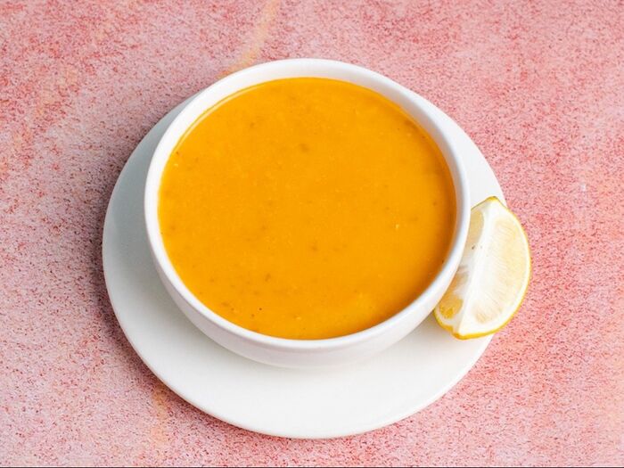 Крем-суп чечевичный