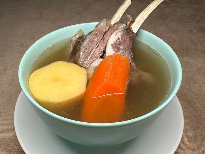 Отварной суп