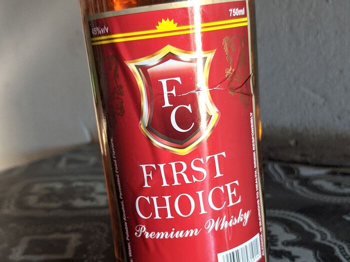 First choice whisky