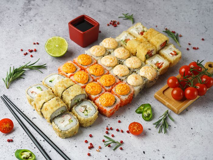 Заказать "Сет Уикенд" из Sushi Box в Краснодаре через Яндекс Еду