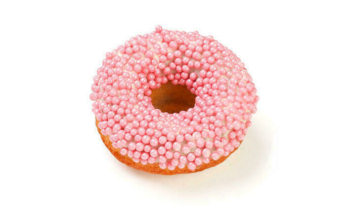Пончик Розовый