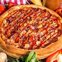 Пицца Барбекю большая