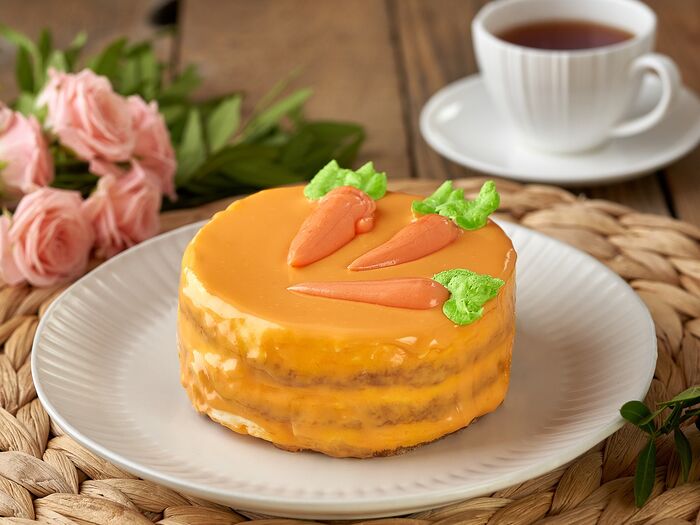 Бенто-торт Морковный