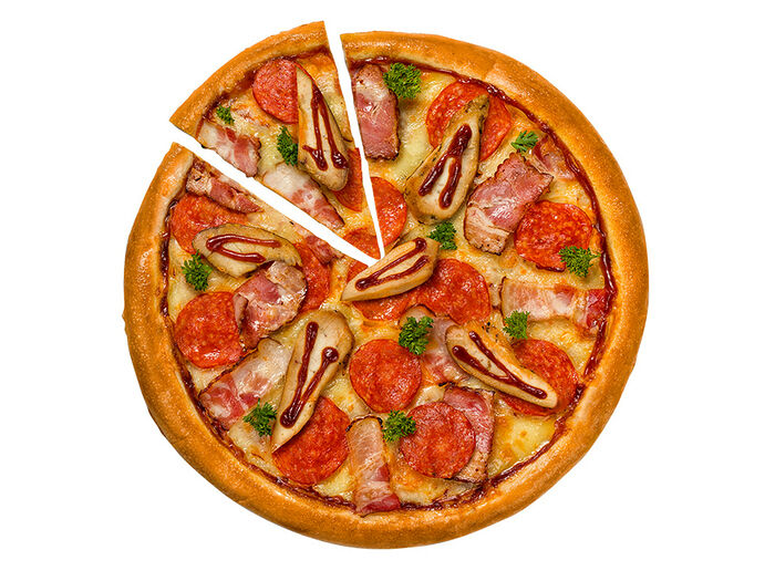 Пицца Кантри Барбекю 40 см на тонк. тесте