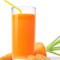 Морковный свежевыжатый сок