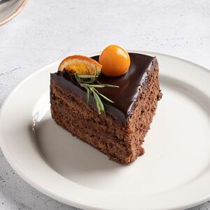 Торт шоколадно-апельсиновый