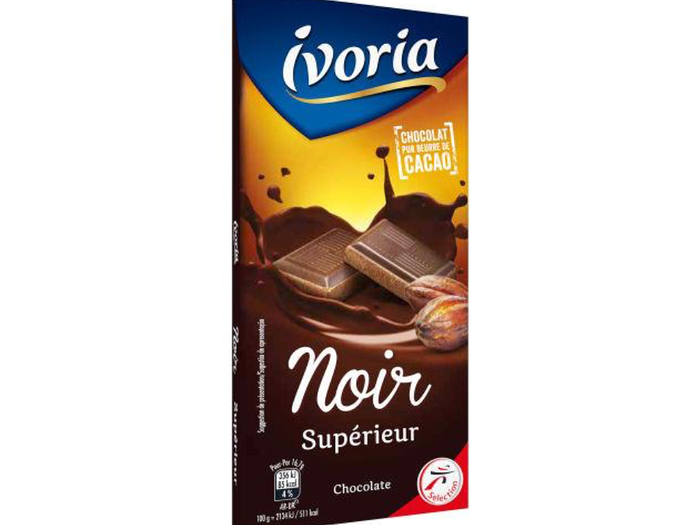 Chocolat noir extra ivoria