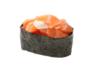 Суши острый лосось