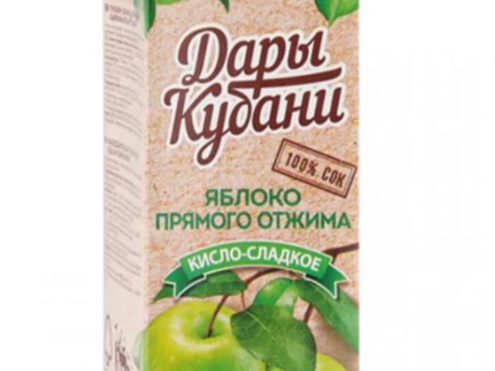 Сок в ассортименте Дары Кубани