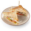 Фото к позиции меню Клаб сэндвич с курицей