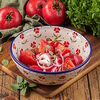 Фото к позиции меню Салат из помидоров с красным луком