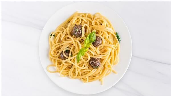 Паста спагетти со слив маслом