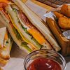 Фото к позиции меню Клаб-сэндвич с куриным филе