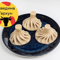 Хинкали с говядиной и тархуном