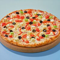Пицца «Вегетарианская» на тонком тесте 30 см