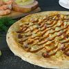 Фото к позиции меню Пицца с креветками и ананасом