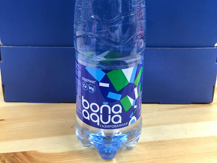 Вода Bona aqua газированная