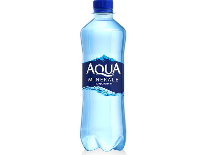 Вода Аква минерале (газ) 0,5л