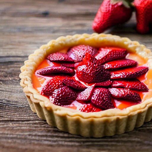 Strawberry tart