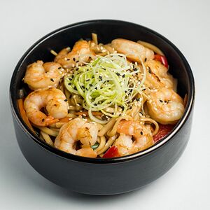 Wok AmPm Фирменный с креветками